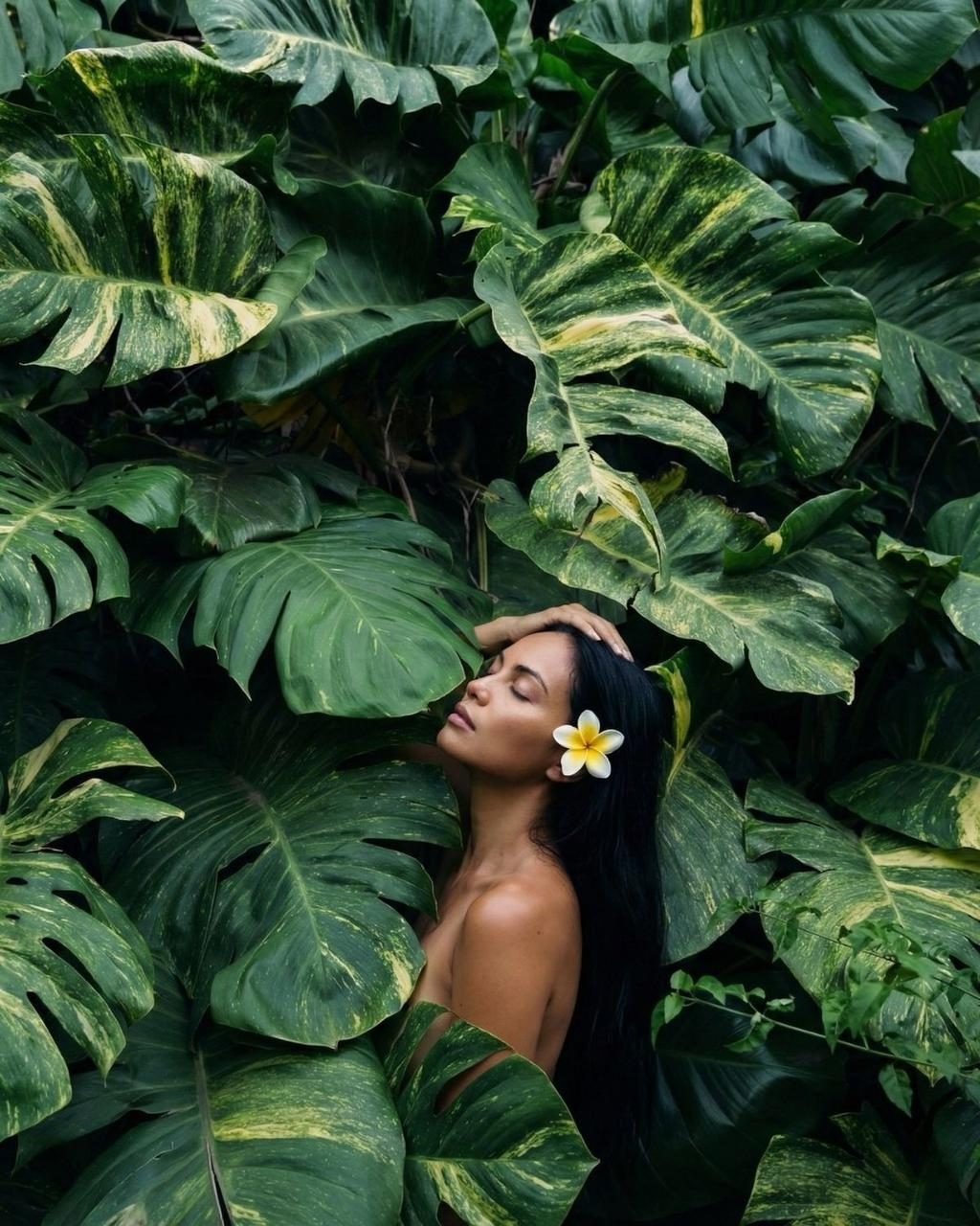 Woman in nature